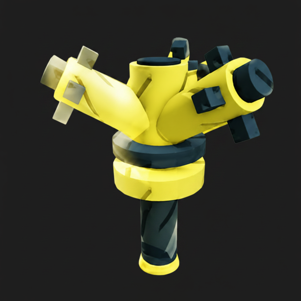 Legendary Sprinkler – Dark Background
